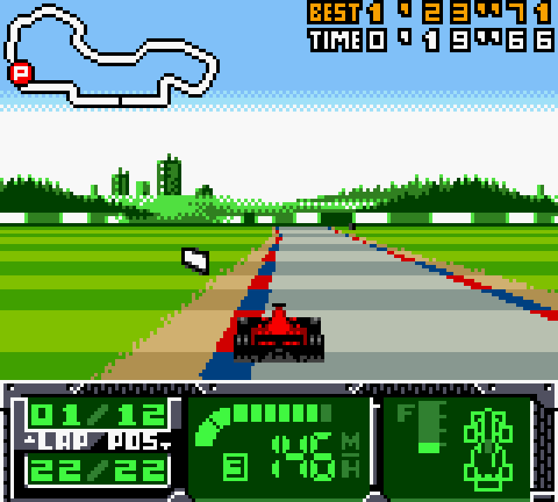 超安い ゲームボーイカラー II PRIX GRAND WORLD F1 ソフト 携帯用