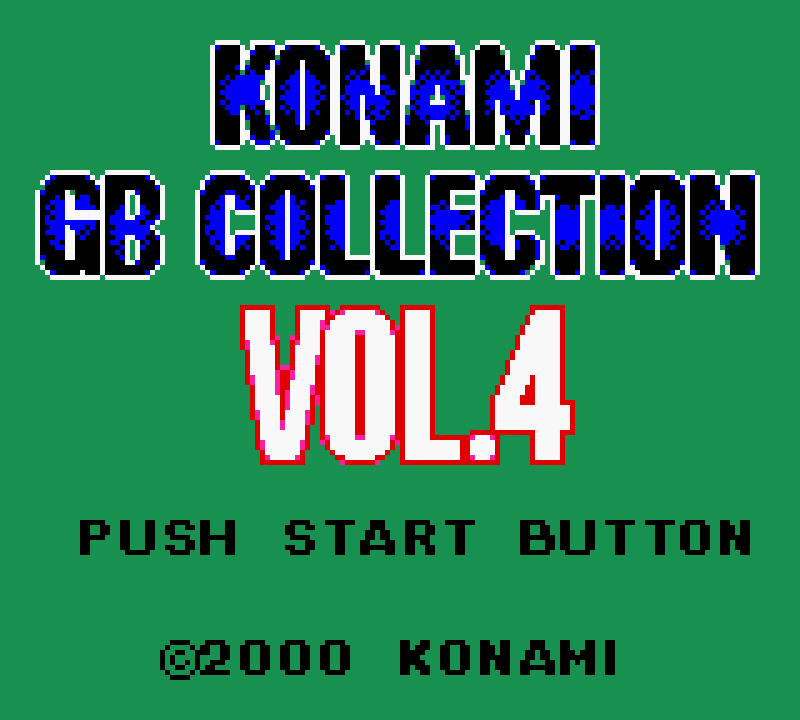 Gb collection. Konami GB collection.