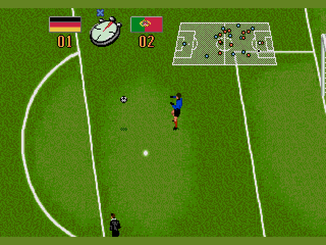 Champions World Class Soccer  (Sega Genesis) Gameplay 