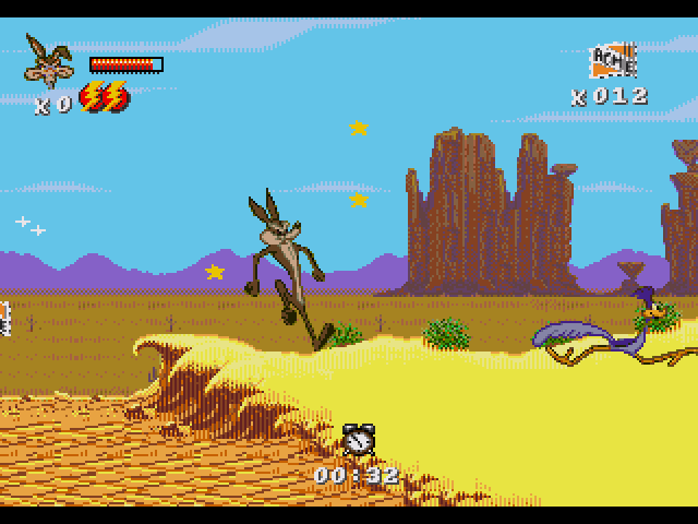 DESERT DEMOLITION - JOGO DO PAPA-LÉGUAS E COYOTE 