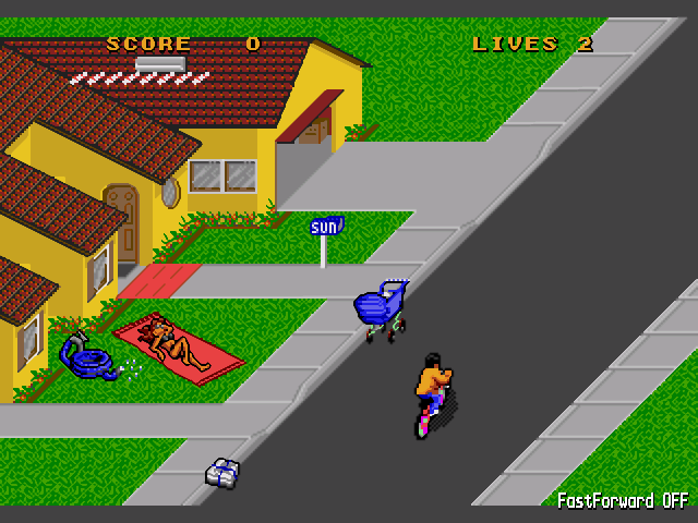 paperboy arcade game