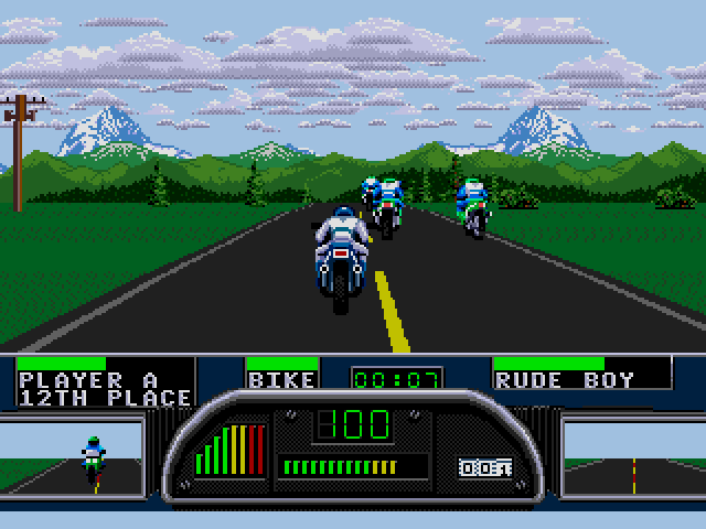 ROAD RASH 2 - Motos e Pancadaria no Mega Drive! (Road Rash II