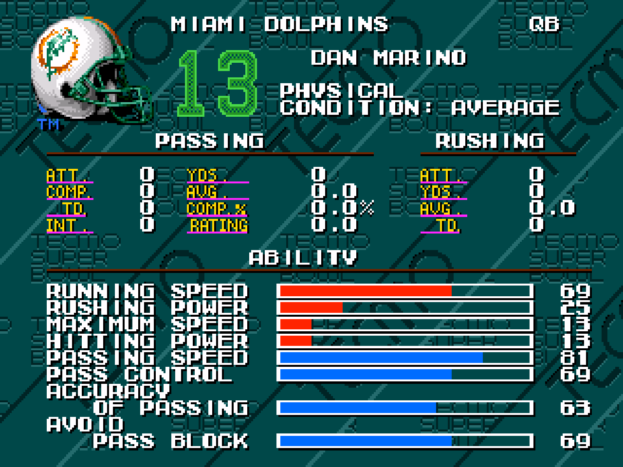 download tecmo super bowl