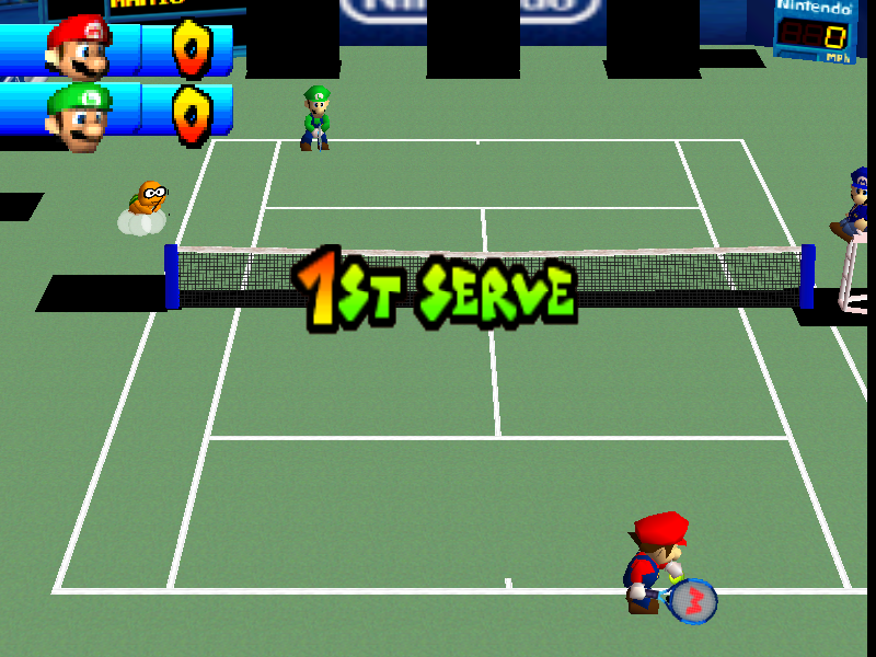 tennis n64