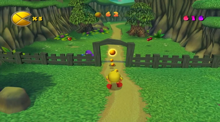 pac man world 2 treewood forest