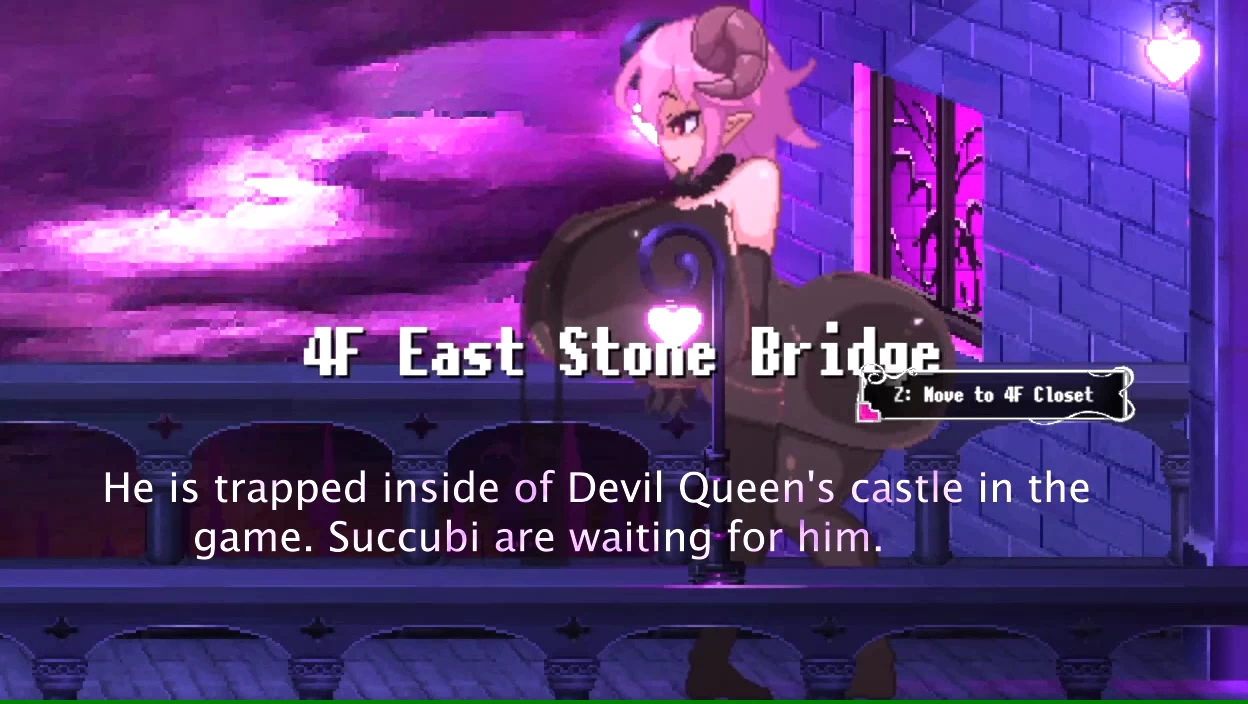 A lose hero in the castle of the succubi