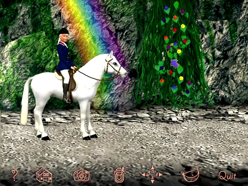 Barbie riding club online pc game