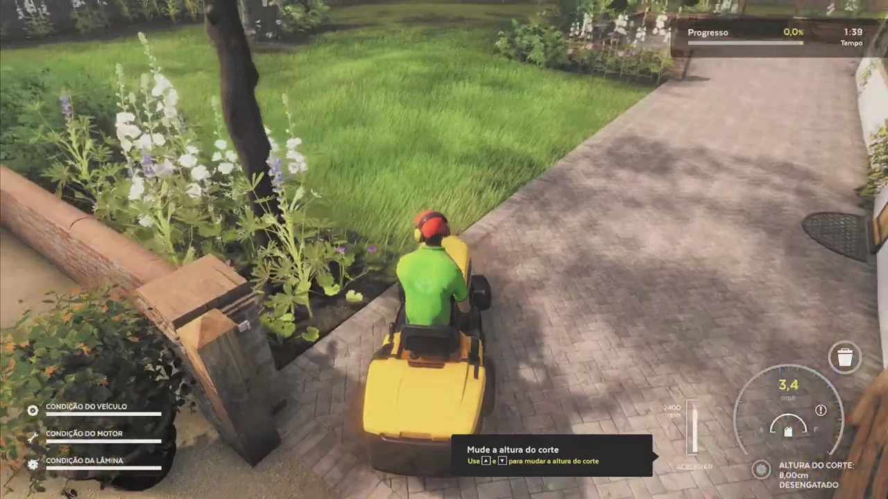 Lawn Mowing Simulator - Dino Safari