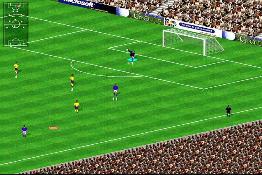 Microsoft Soccer para PC (1996)