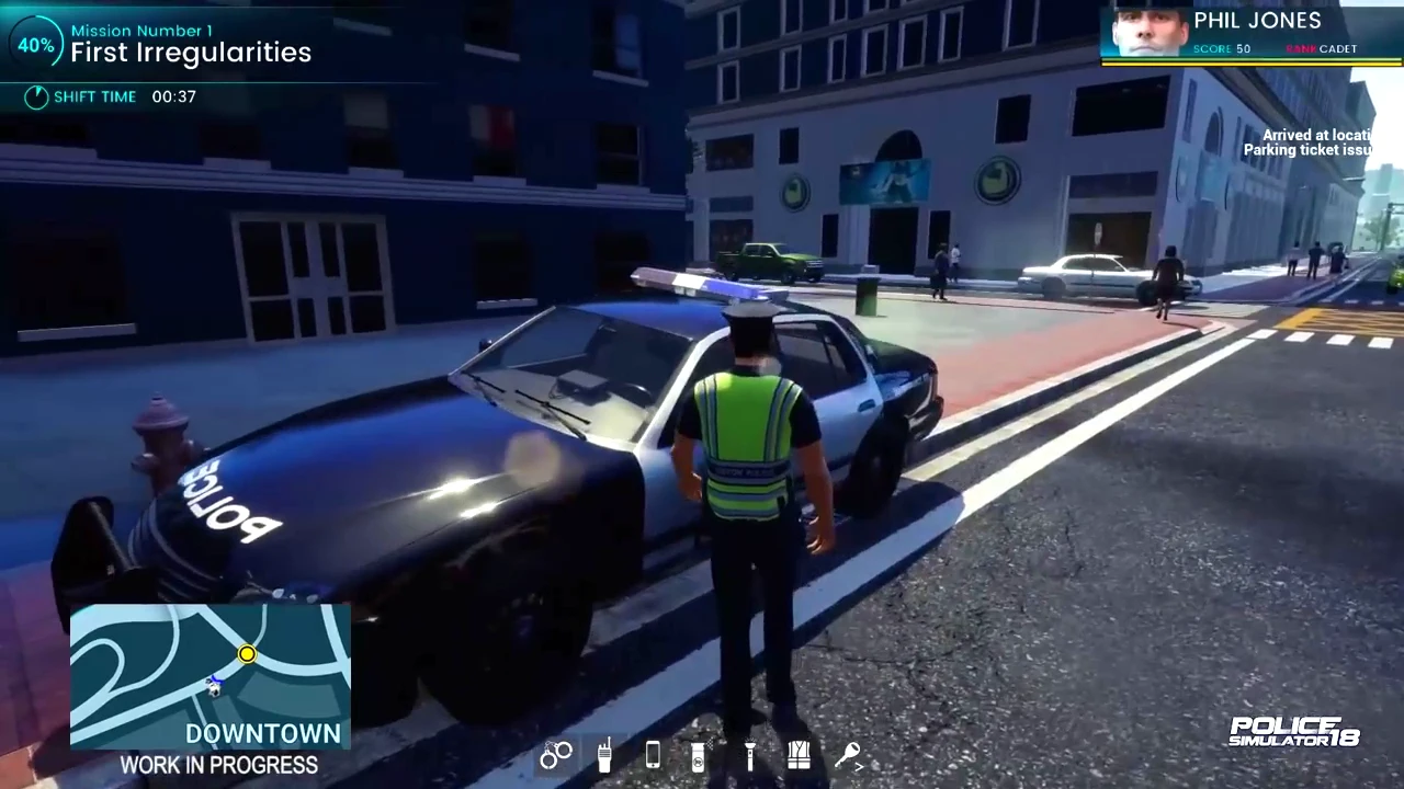 Novo Jogo De Policia Para PC (Police Simulator 2018) 