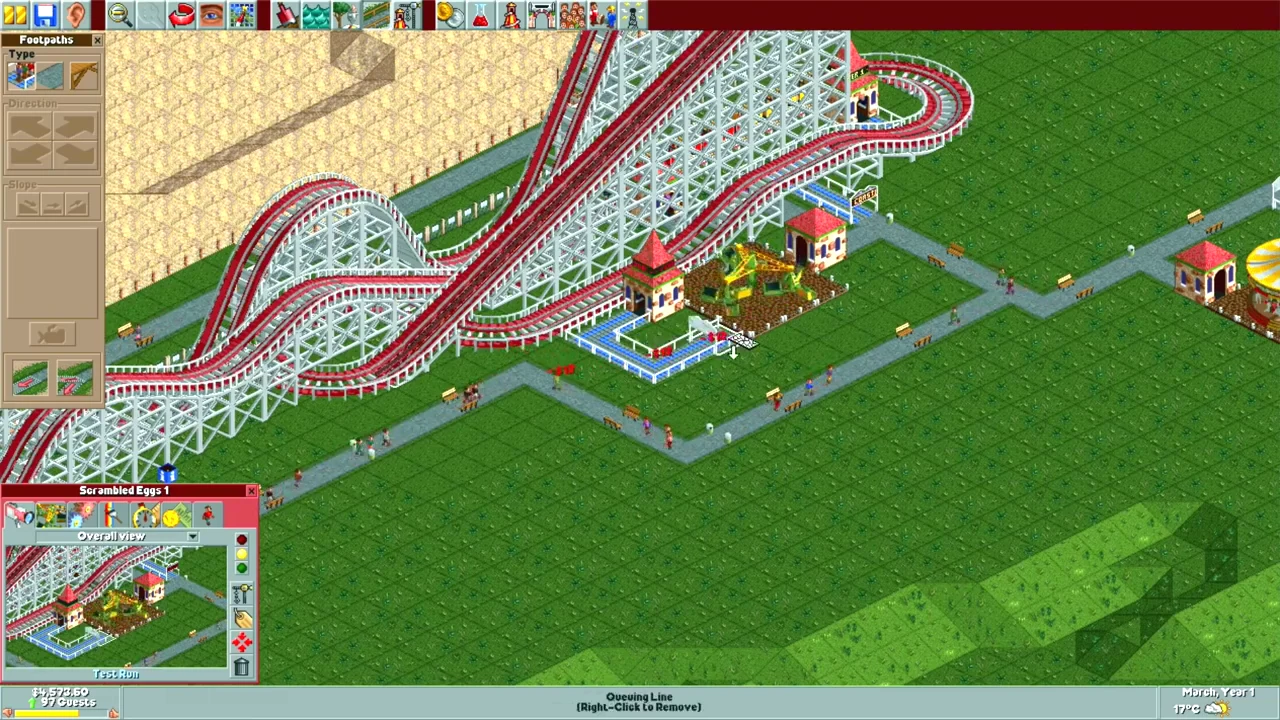 RollerCoaster Tycoon Download - GameFabrique