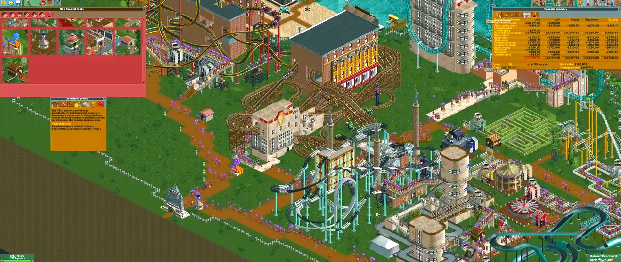 RollerCoaster Tycoon 2 Download - GameFabrique