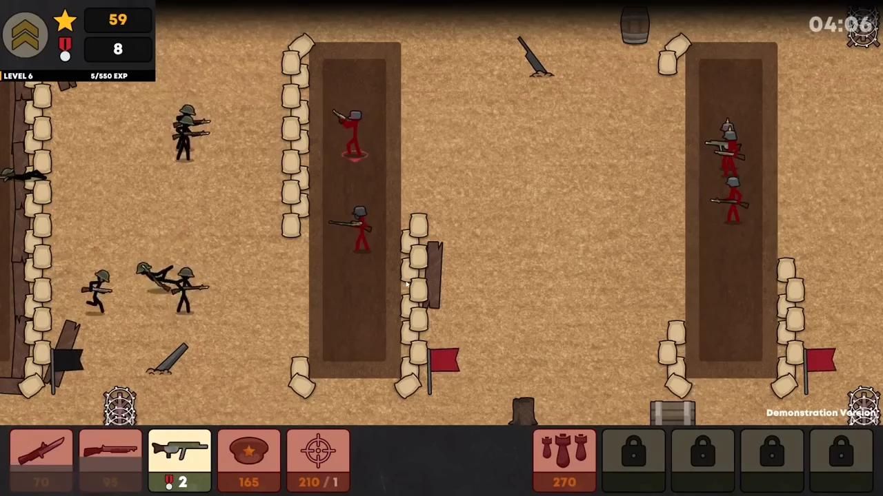 Stickman Trenches – Beta Demo