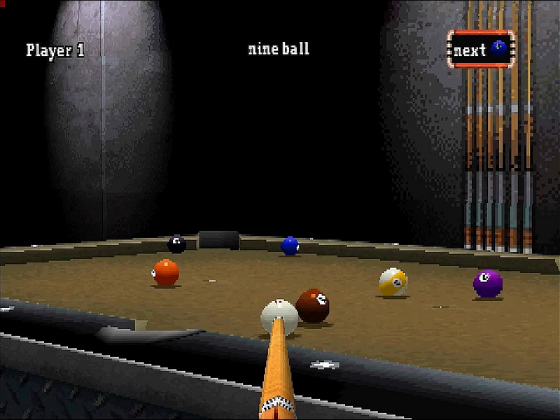 Backstreet Billiards (PS1 Gameplay) 