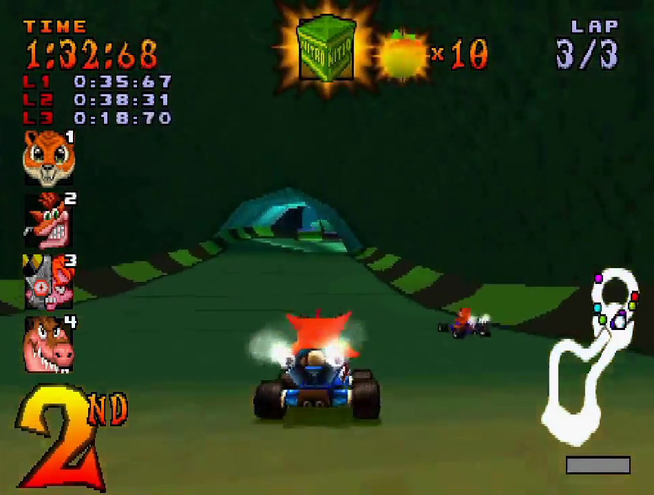 crash team racing playstation 1