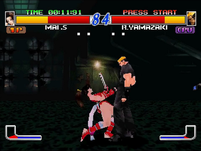 Screenshot of Fatal Fury: Wild Ambition (PlayStation, 1999) - MobyGames