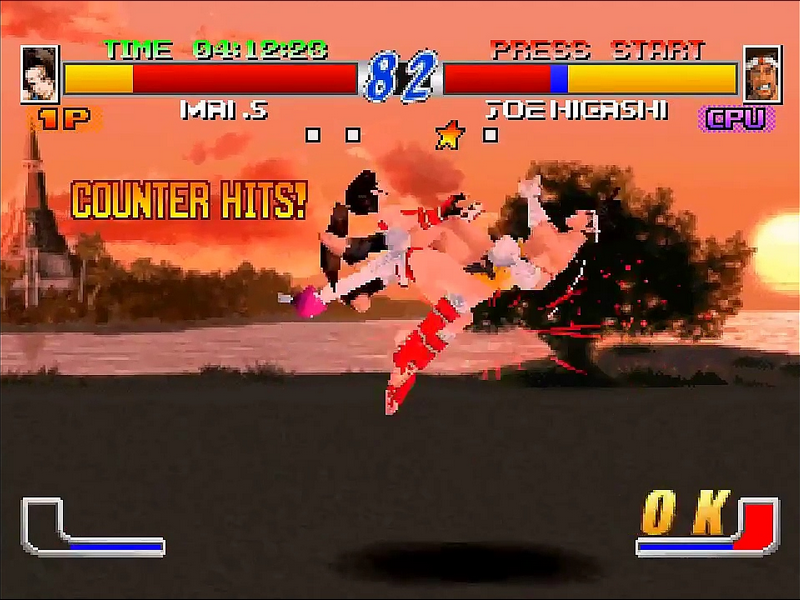 Play PlayStation Fatal Fury: Wild Ambition Online in your browser 