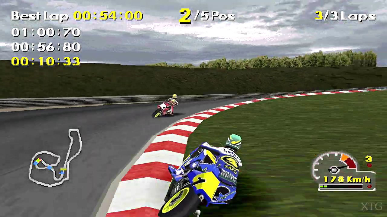 🕹️ Play Retro Games Online: Moto Racer World Tour (PS1)