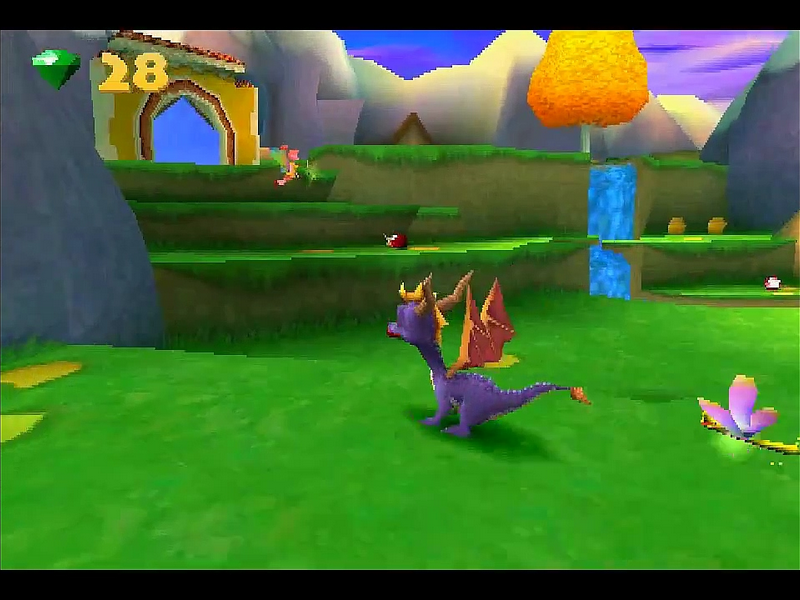 Le jeu auquel vous avez joué avec votre père. Spyro-year-of-the-dragon-04