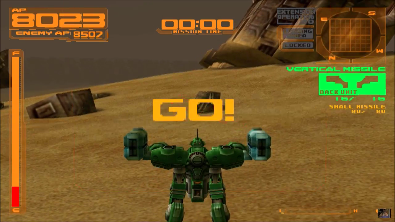 armored core playstation 1