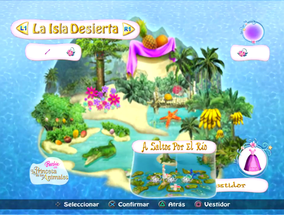 Jogo PS2 Barbie The Island Princess