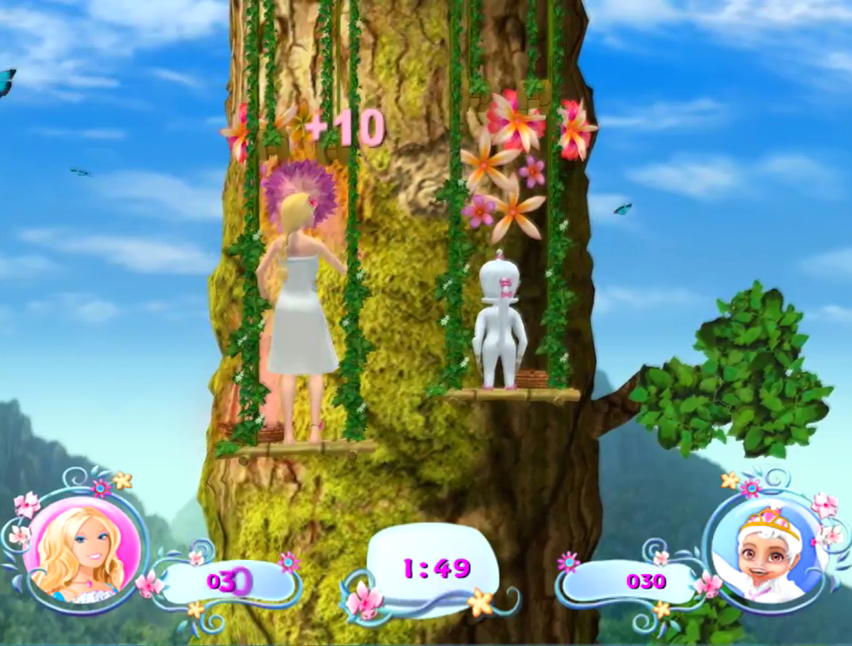 barbie island princess wii