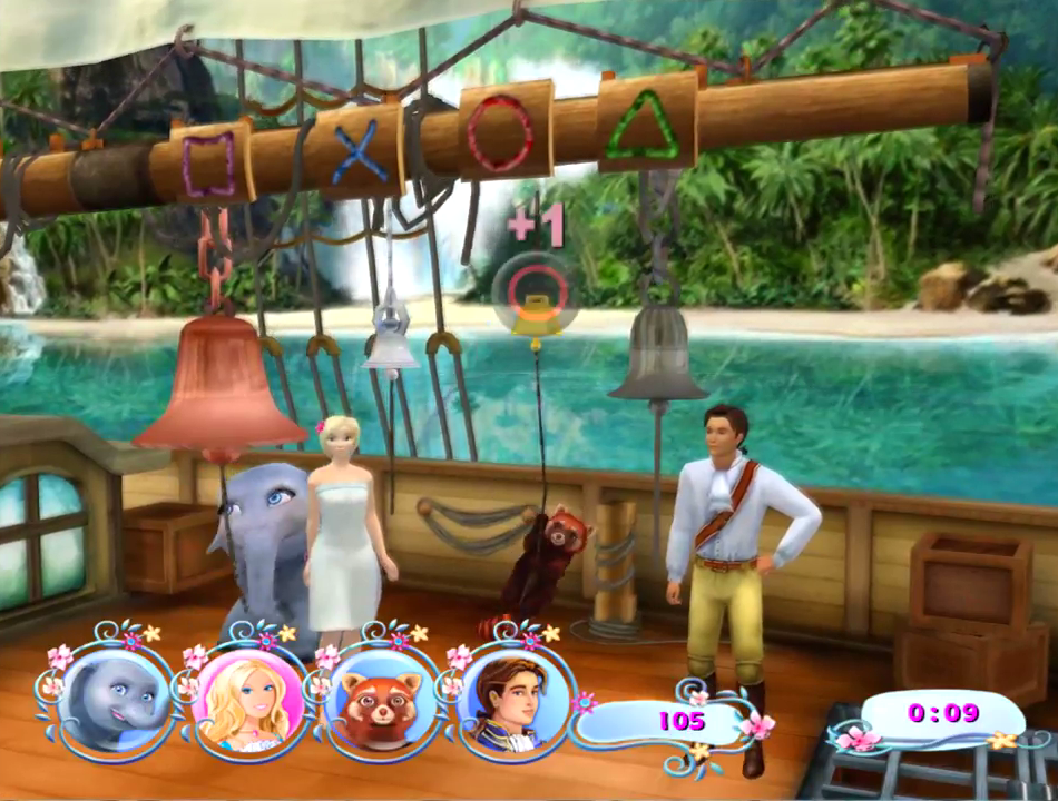 Barbie and the island princess online game