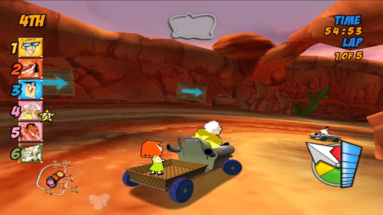 Cartoon Network Racing PS2 - Gameplay on PCSX2 1.7.0 [No Commentary] 