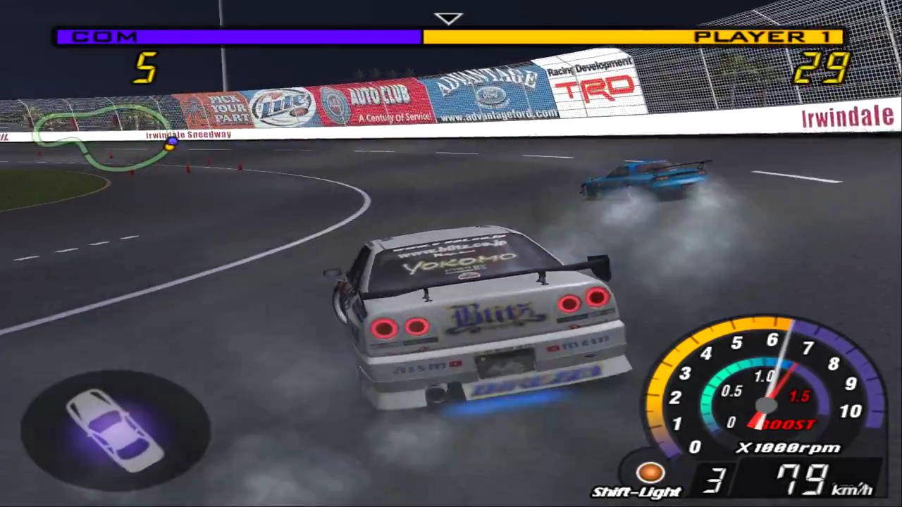 D1 Professional Drift Grand Prix Series – PlayStation 2 - Video