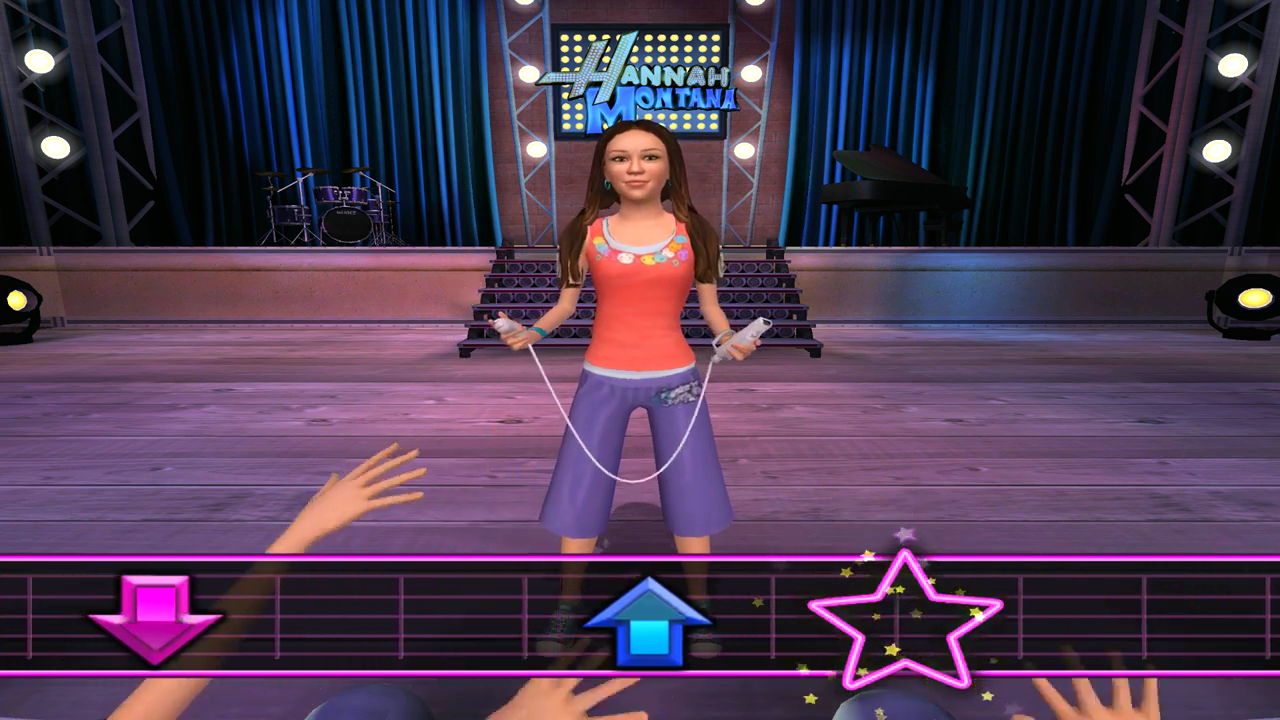 Jogo Da Disney Hannah Montana Spotlight World Tour Para Ps2 em