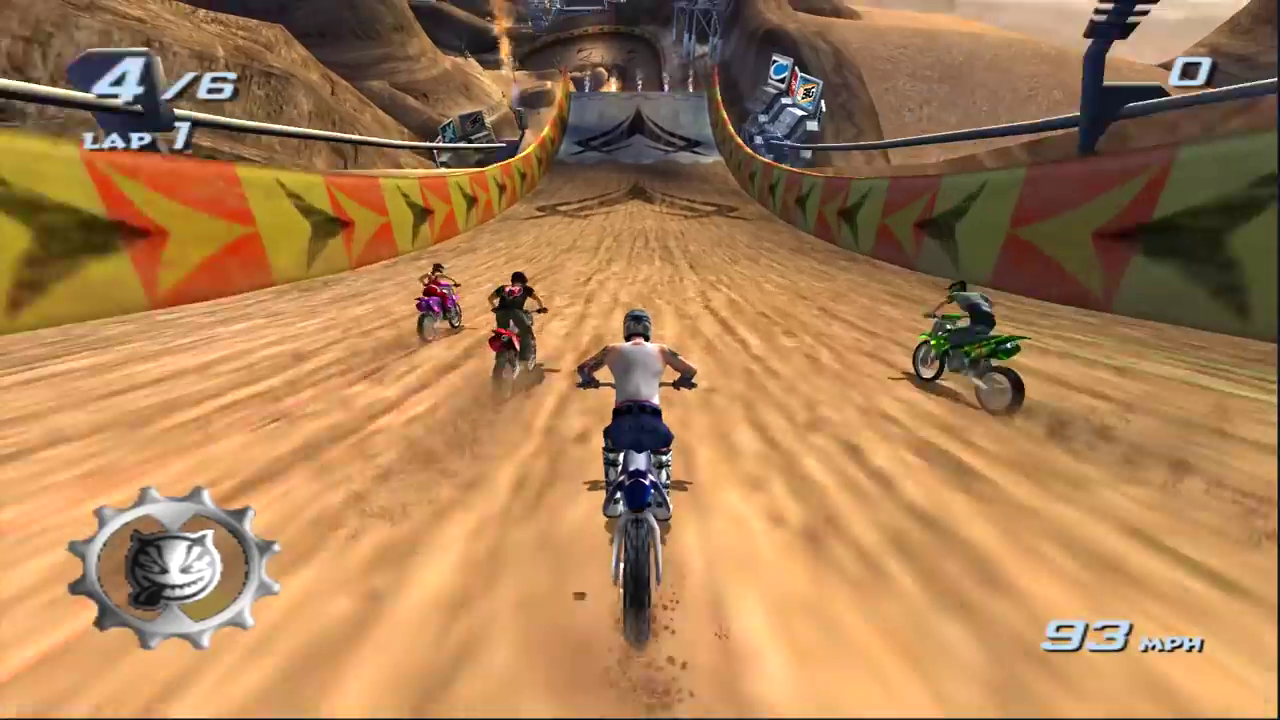 game motocross ps2