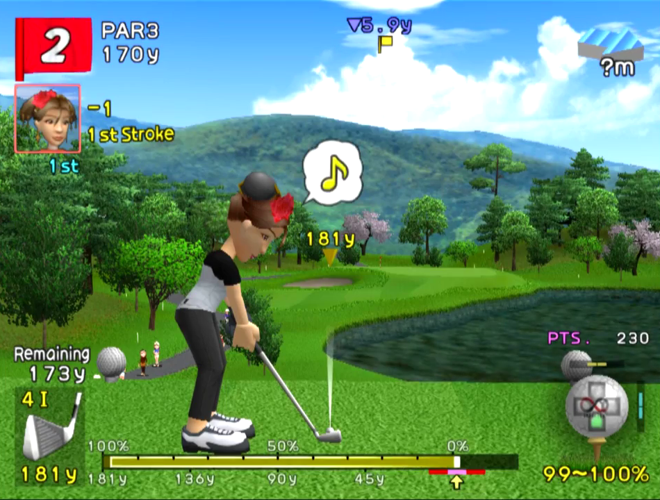 cheat codes for hot shots golf 3