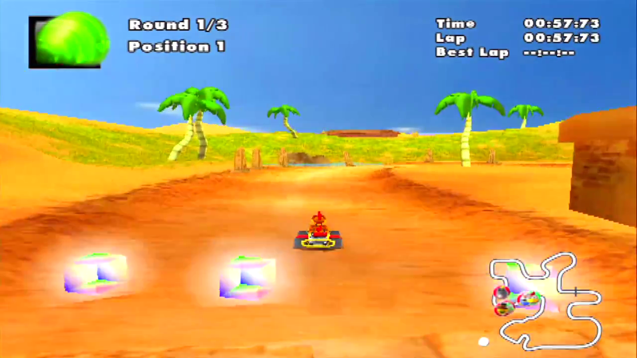 Crazy Chicken Fun Kart 2008 (PS2 Gameplay) 