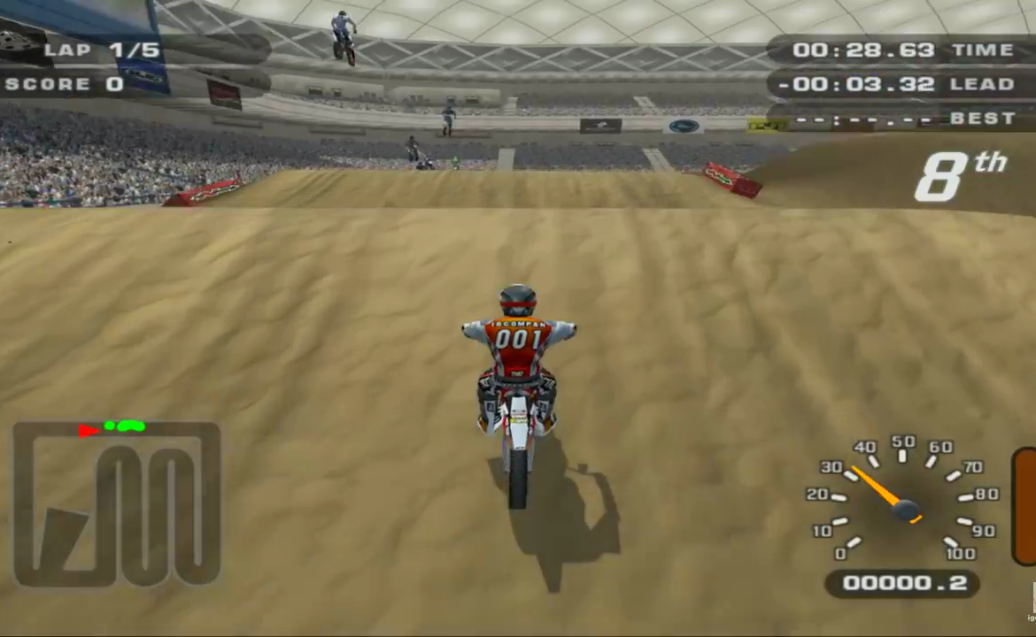 MX Unleashed - PS2 Gameplay (1080p60fps) 