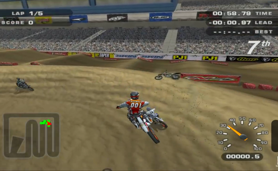 MX Unleashed - PS2 Gameplay (1080p60fps) 