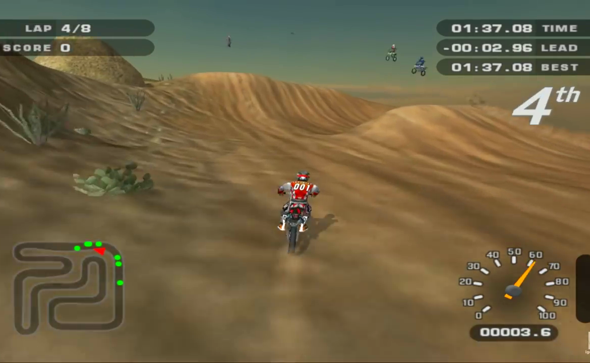 MX Unleashed - PS2 Gameplay (1080p60fps) 