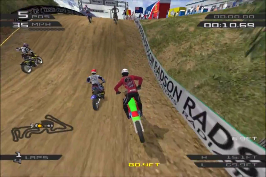 MX Rider - PS2 HD Gameplay 