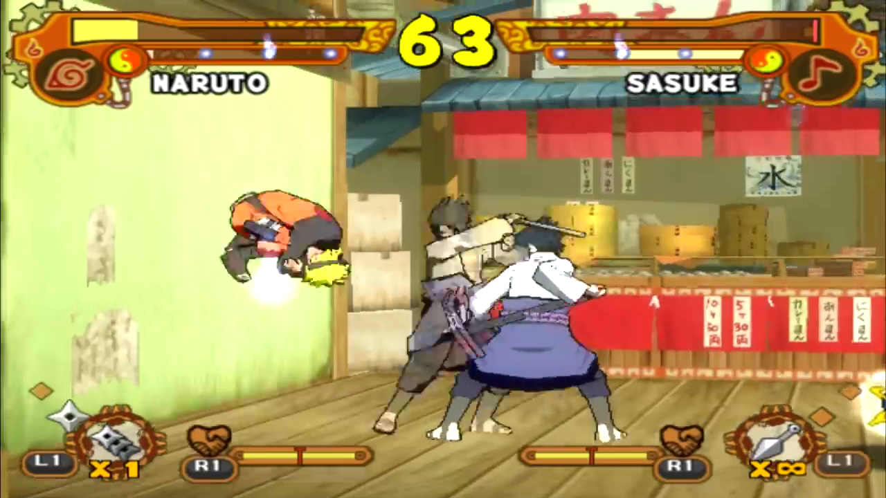 Naruto Shippūden: Ultimate Ninja 5 PS2 Gameplay HD (PCSX2) 