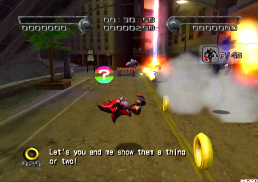 shadow the hedgehog video game pc