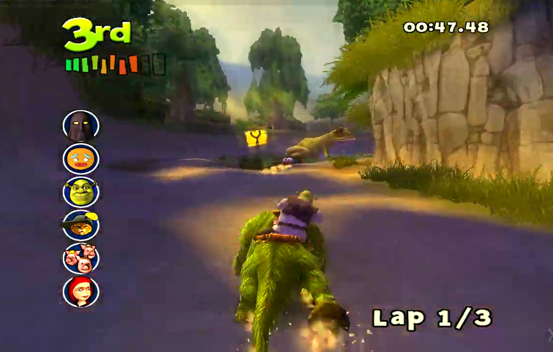 The Shrekoning: Shrek Smash n' Crash Racing (PS2) - The Game Hoard