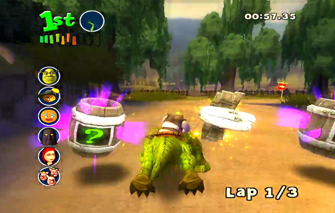 DreamWorks Shrek Smash n' Crash Racing Box Shot for Wii - GameFAQs