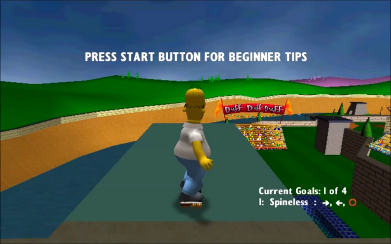 Simpsons skateboarding ps2 download free