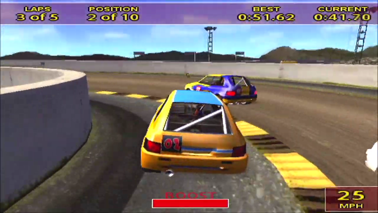 Stock Car Crash  (PS2) Gameplay 