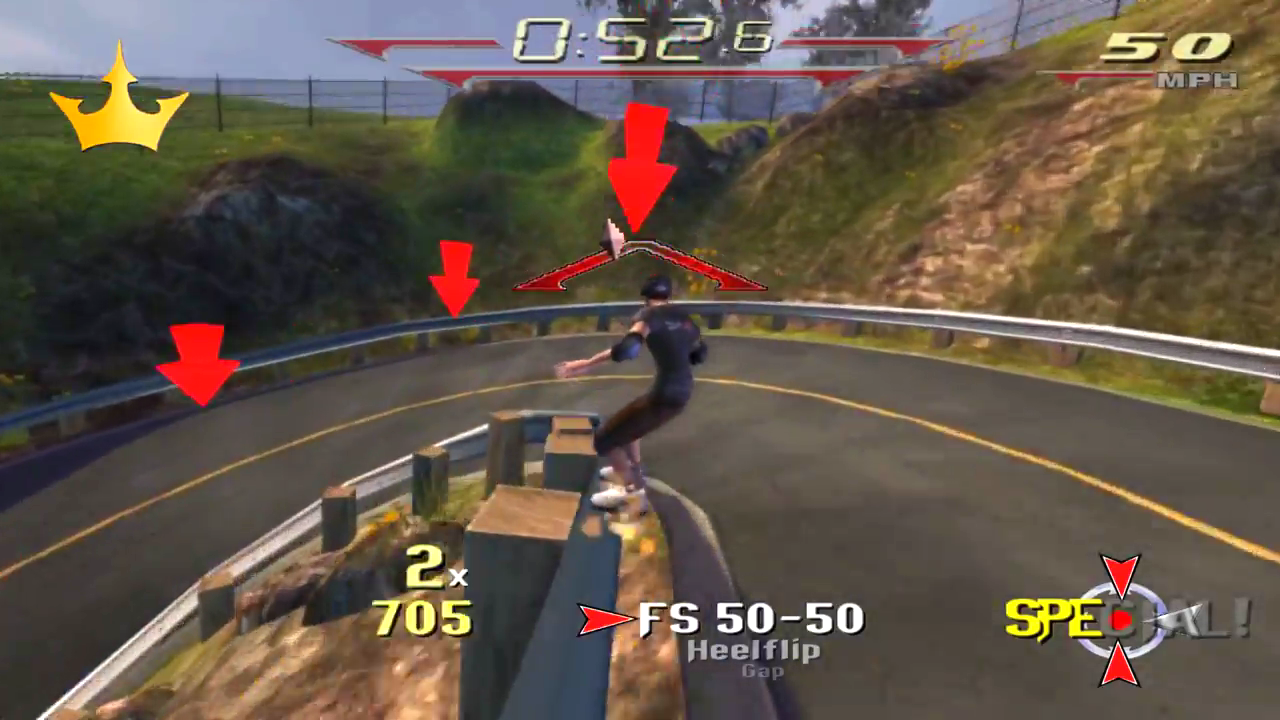 Tony Hawk's Downhill Jam - PS2 Gameplay 4K