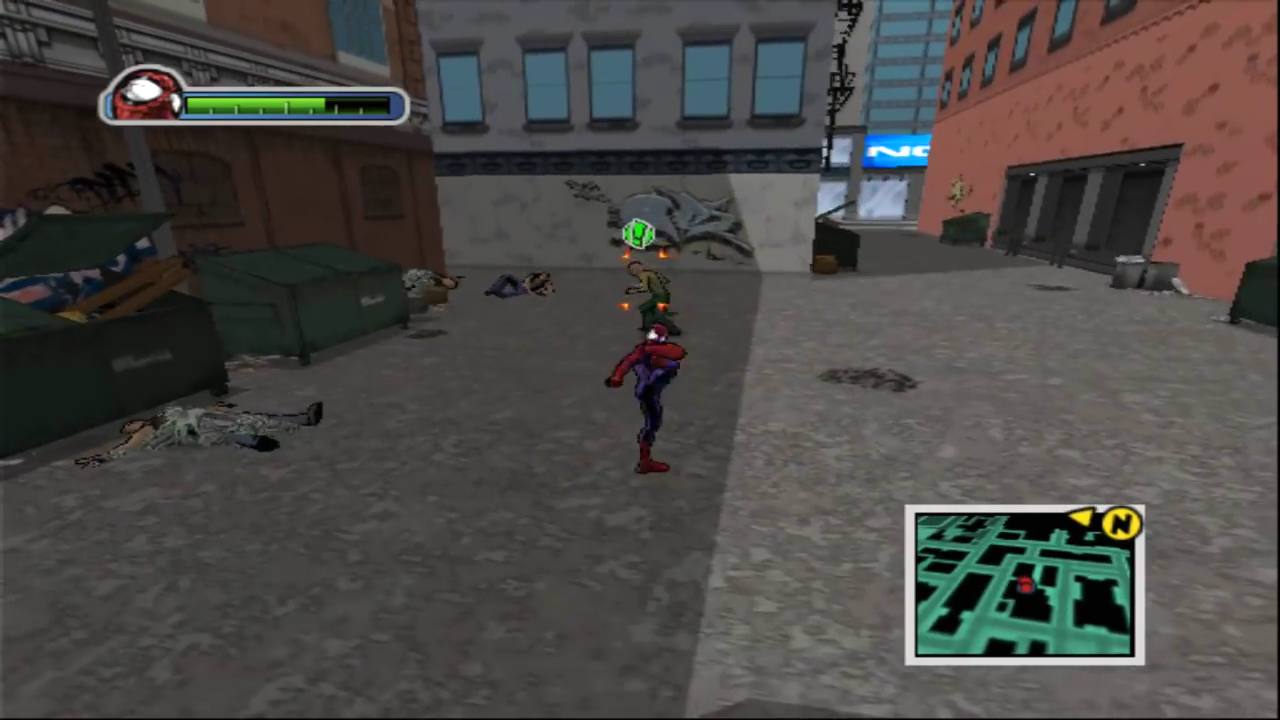 ultimate spider man playstation 2