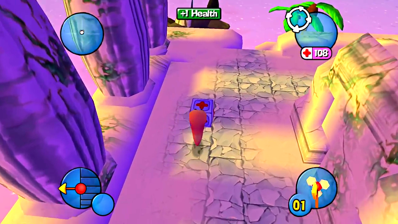worms 3d flash game