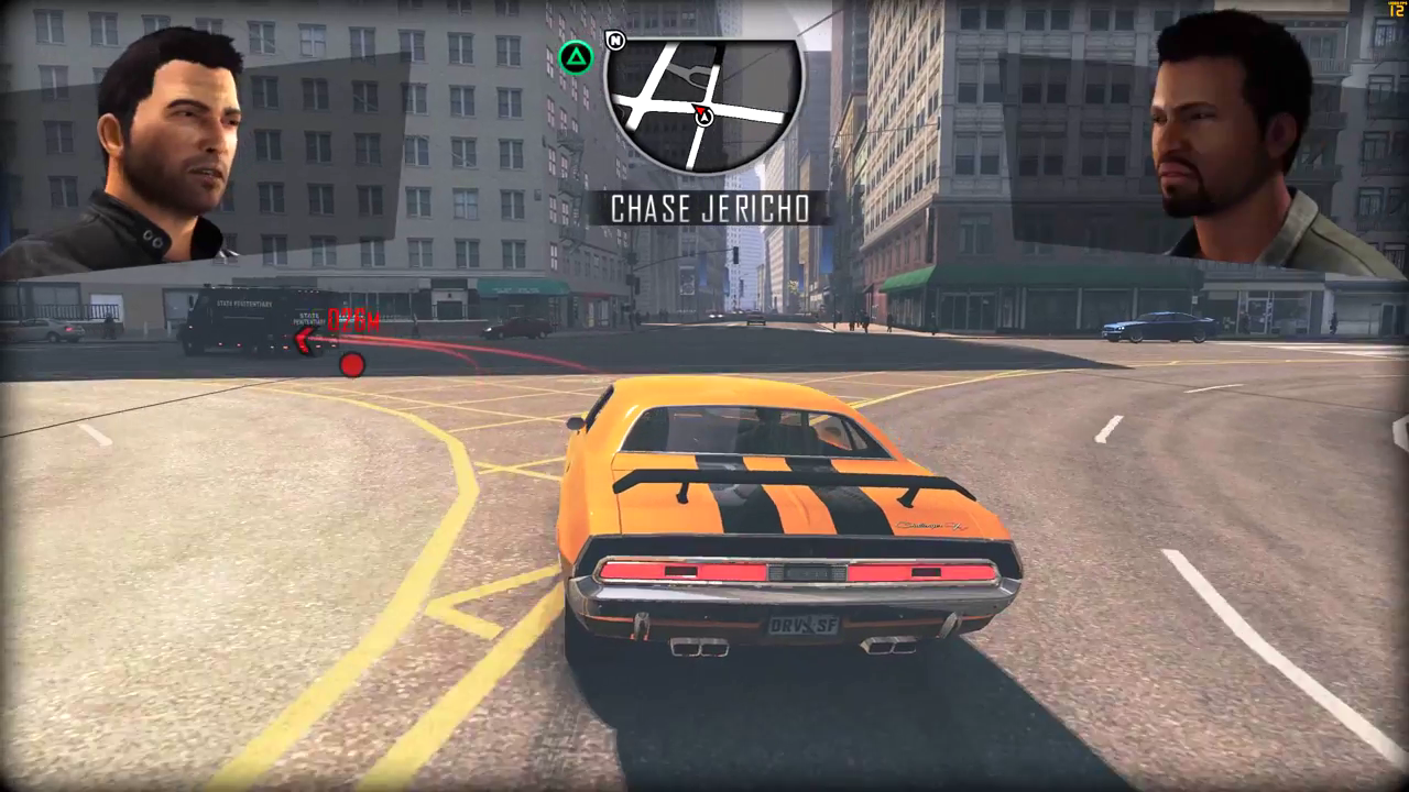 how to ram a vehicle in driver san francisco ps3