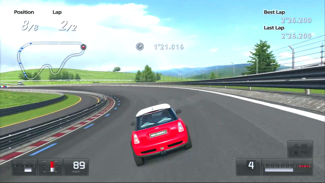 Gran Turismo 5: Prologue - Eiger gameplay 60 gps - High quality