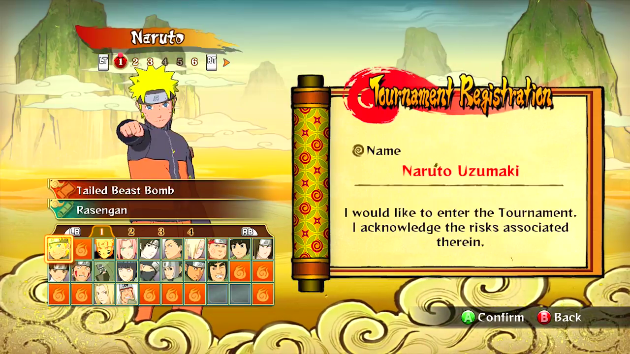 naruto shippuden ultimate ninja storm revolution tournament