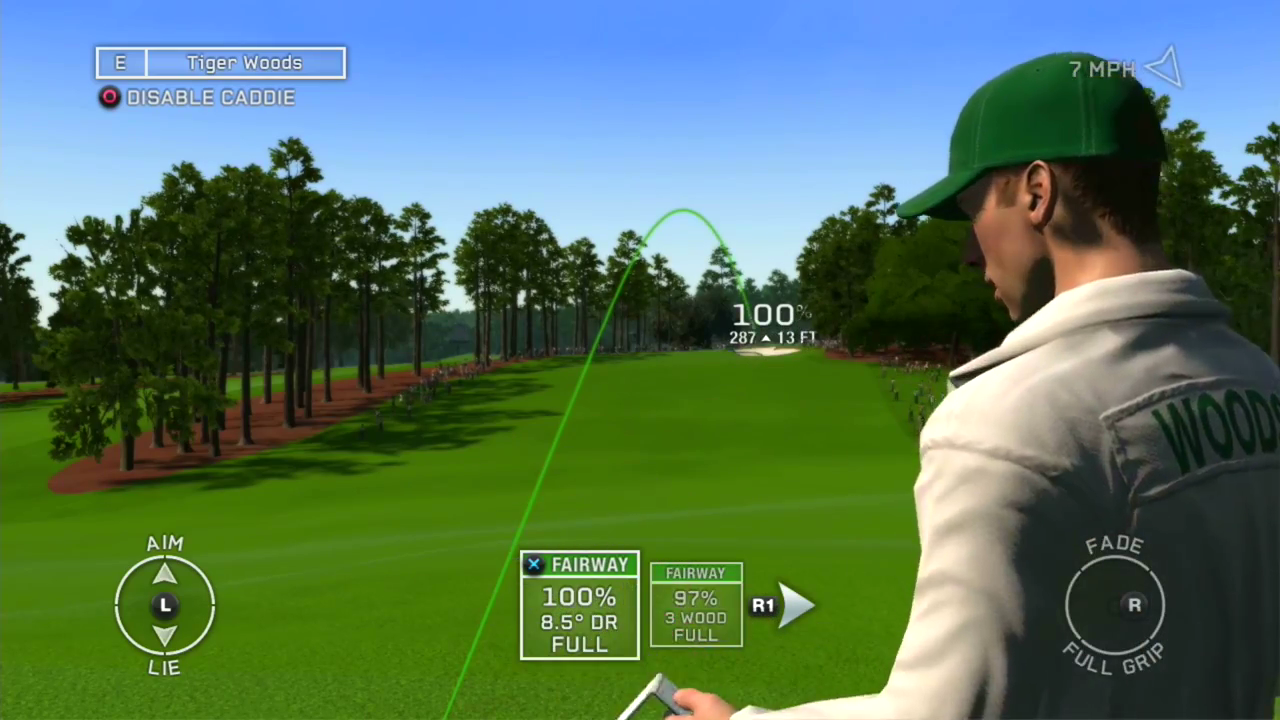 how to use controller tiger woods pga tour 12 pc